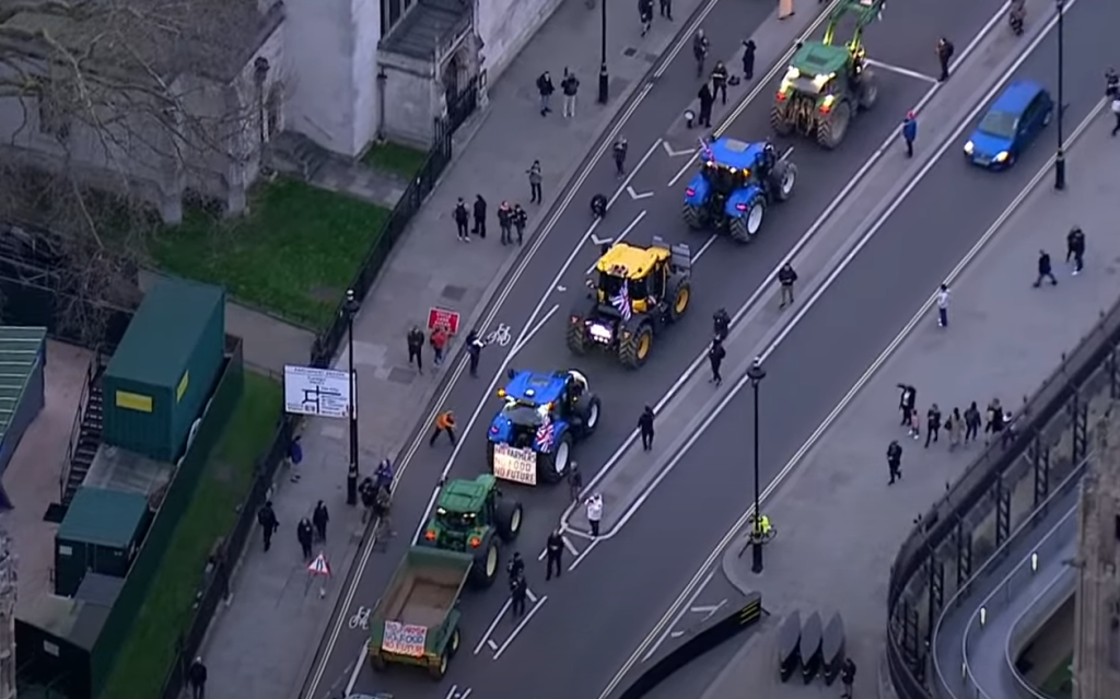 London protesti